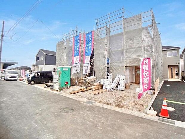 現況；建築中