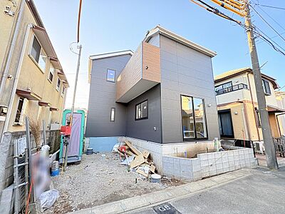 外観:現況;建築中 外観:現況;建築中