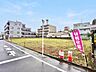 外観：建築条件なし売地