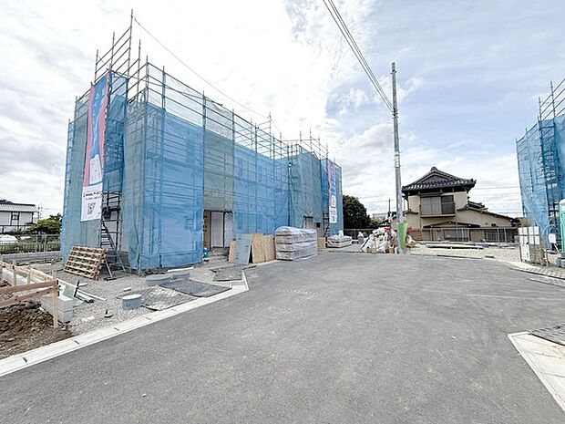 現況；建築中