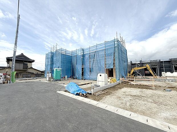 現況；建築中