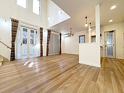 千葉市稲毛区穴川 中古戸建 全1棟 2SLDKのリビング/ダイニング