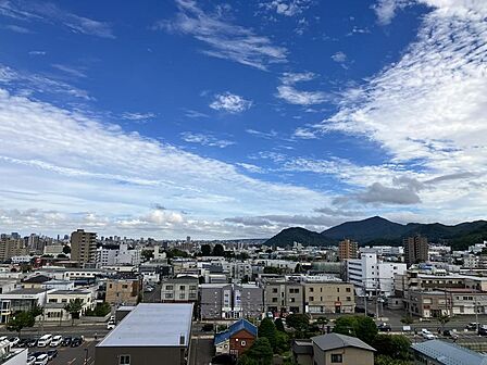 南東側バルコニーからの眺望