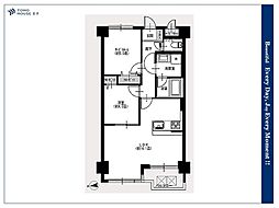 ライオンズマンション野方 1SLDKの間取図画像
