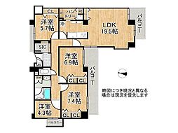 間取図画像 4LDK
