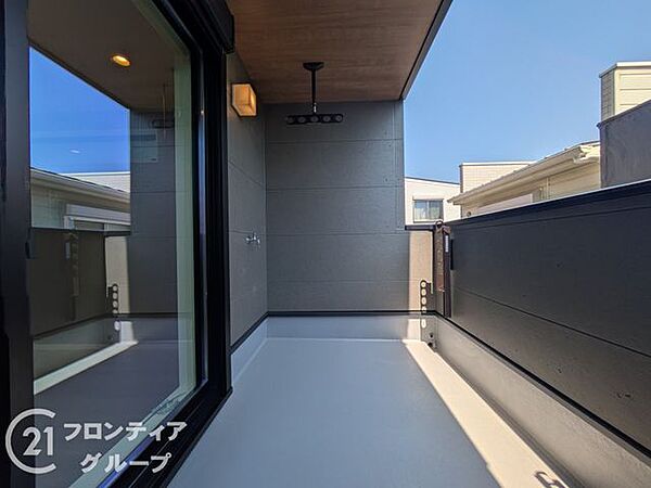 バルコニーを拡大表示