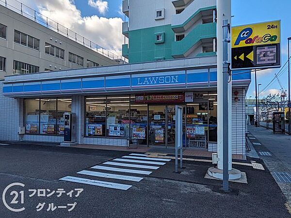 ローソン灘烏帽子町一丁目店 徒歩5分。 390m