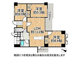 ワコーレ本山フラッツ 3LDKの間取図画像