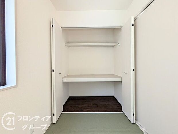 各室に収納スペ―スがありますのでお部屋スッキリ片付きますね