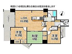 間取図画像 3LDK