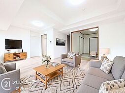 ローレルハイツ神戸1号棟　中古マンション 3LDKのリビング/ダイニング