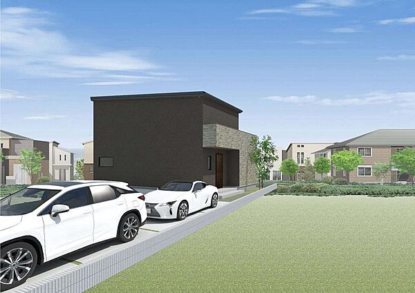 サンプル　イメージパース　2号地