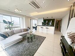 ルネッサンスタワー上野池之端 2LDKのリビング/ダイニング