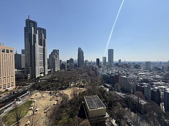 新宿中央公園を...
