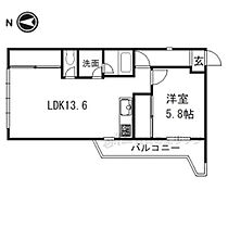 アヴェニュー東生駒 205 ｜ 奈良県生駒市辻町（賃貸アパート1LDK・2階・50.88㎡） その2