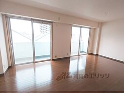 近鉄奈良線 額田駅 徒歩8分の賃貸アパート 3階2LDKのリビング/ダイニング