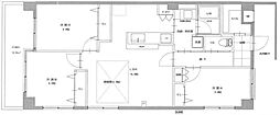 ベルハイツ夙川公園 3LDKの間取図画像