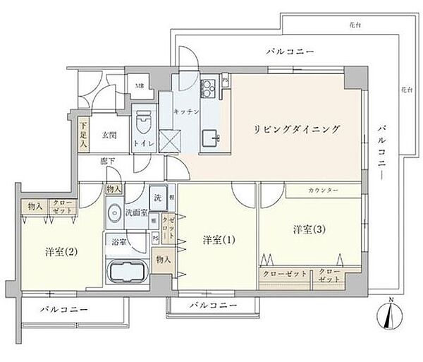 間取り：328000655814