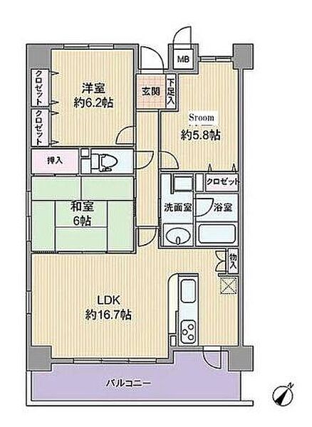 間取り：328000677408