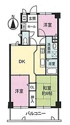間取図画像 3DK