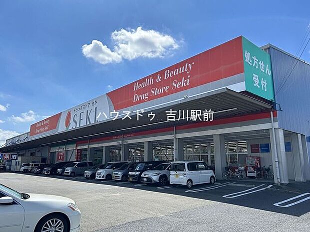 ドラッグストア　セキ　吉川店 650m