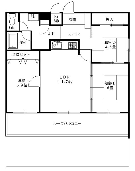 間取り：301000101634