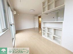 東武野田線 梅郷駅 徒歩21分の賃貸アパート 1階1LDKのリビング/ダイニング