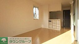 JR武蔵野線 越谷レイクタウン駅 徒歩17分の賃貸アパート 1階2LDKのリビング/ダイニング