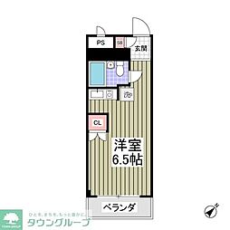 みずほマンション ワンルームの間取図画像
