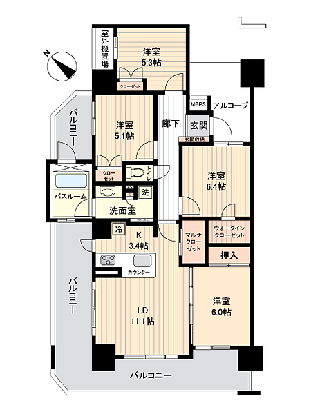 間取り：311002387410