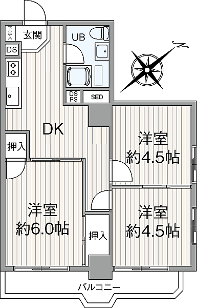 間取り：313004835388