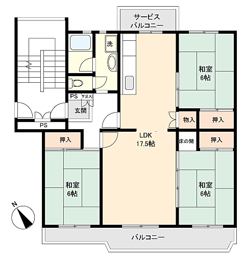 間取り：311002434107