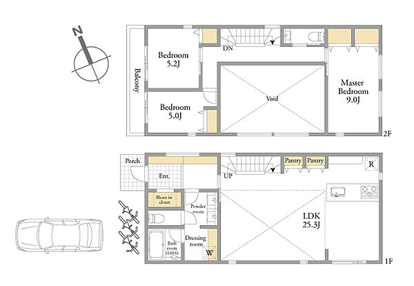＜建物参考プラン例?＞