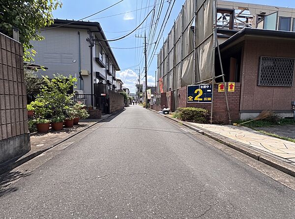 前面道路含む現地