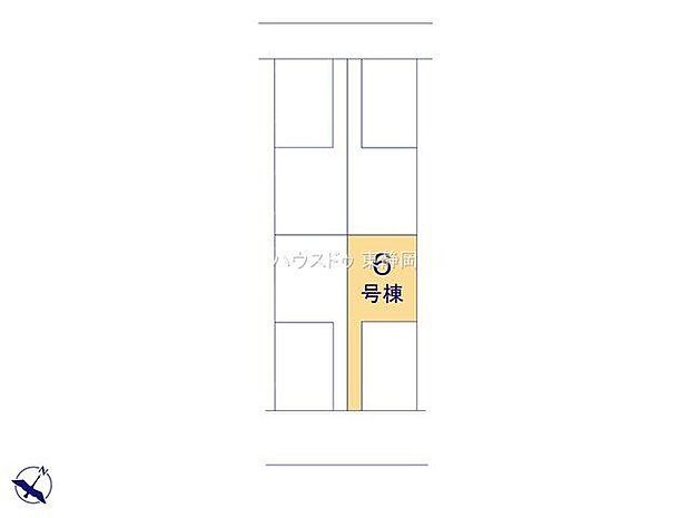 真ん中に位置した分譲地になります！