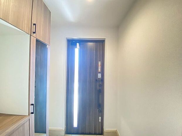 奥行きのある玄関♪