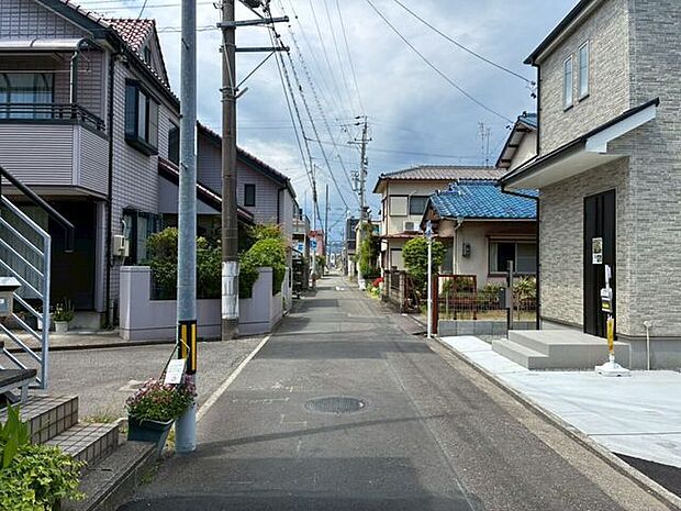 閑静な住宅街