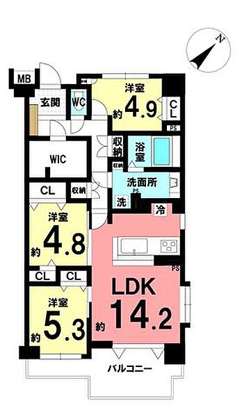 間取り：322000525083