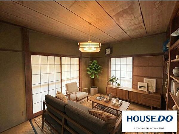 2階和室です。※家具・備品はAI加工を使用したイメージです。