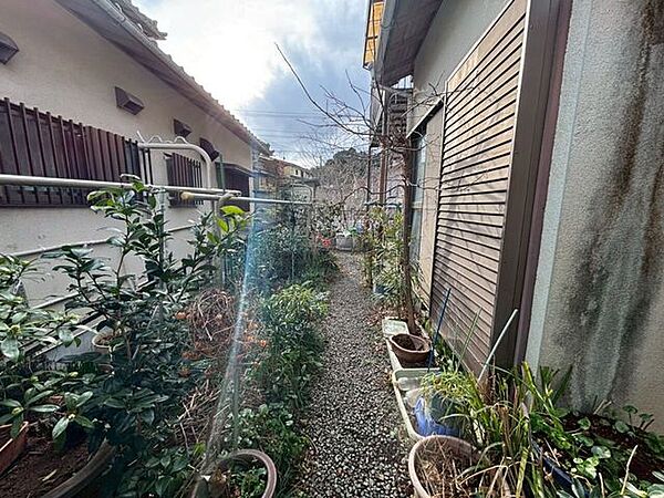お庭がございます。