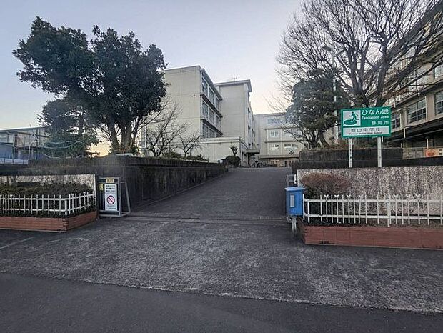静岡市立観山中学校 440m