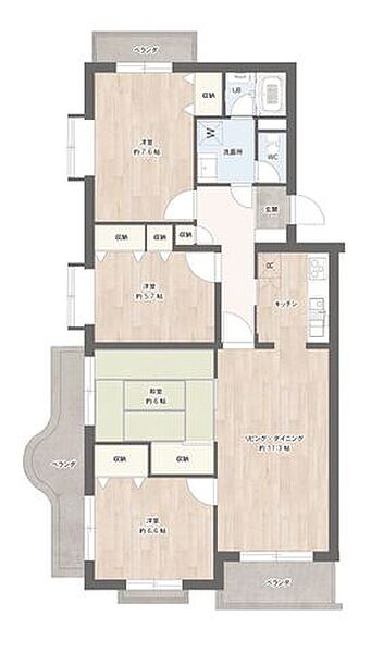 間取り：322000581750