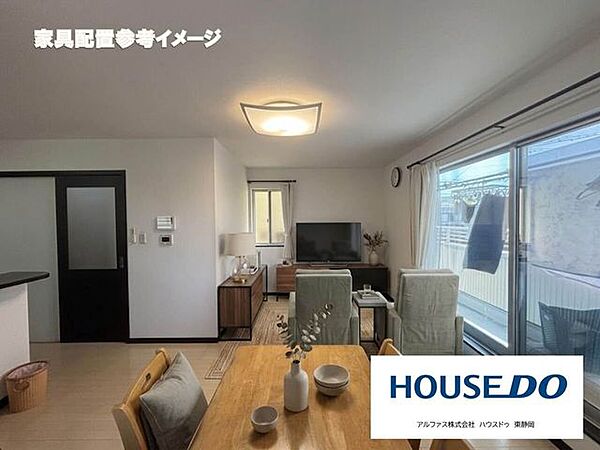 ※生成AIを使用した家具配置イメージです※