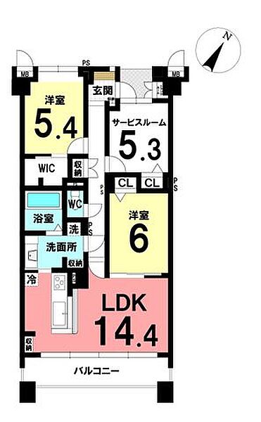 間取り：322000634042