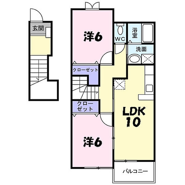 同じ建物の物件間取り写真 - ID:228051403617