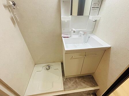 十分な広さの洗面所