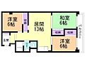 琴似マンション3階12.0万円