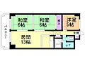 高伸ハイツ4階6.3万円