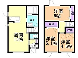 ハイム714 3LDKの間取図画像