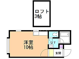 間取図画像 ワンルーム